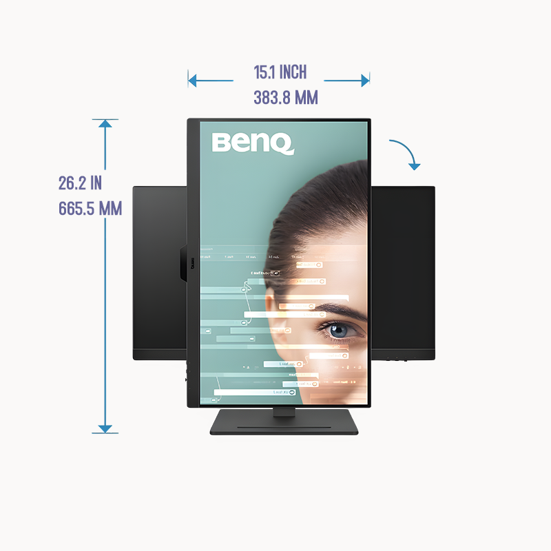 BenQ GW2790T 27" Full HD Frameless IPS Monitor with Eye-Care & Adjustable Stand